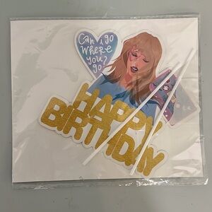 Taylor Swift Cake Topper